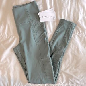 NWT Athleta Delancey Moto tight size XS